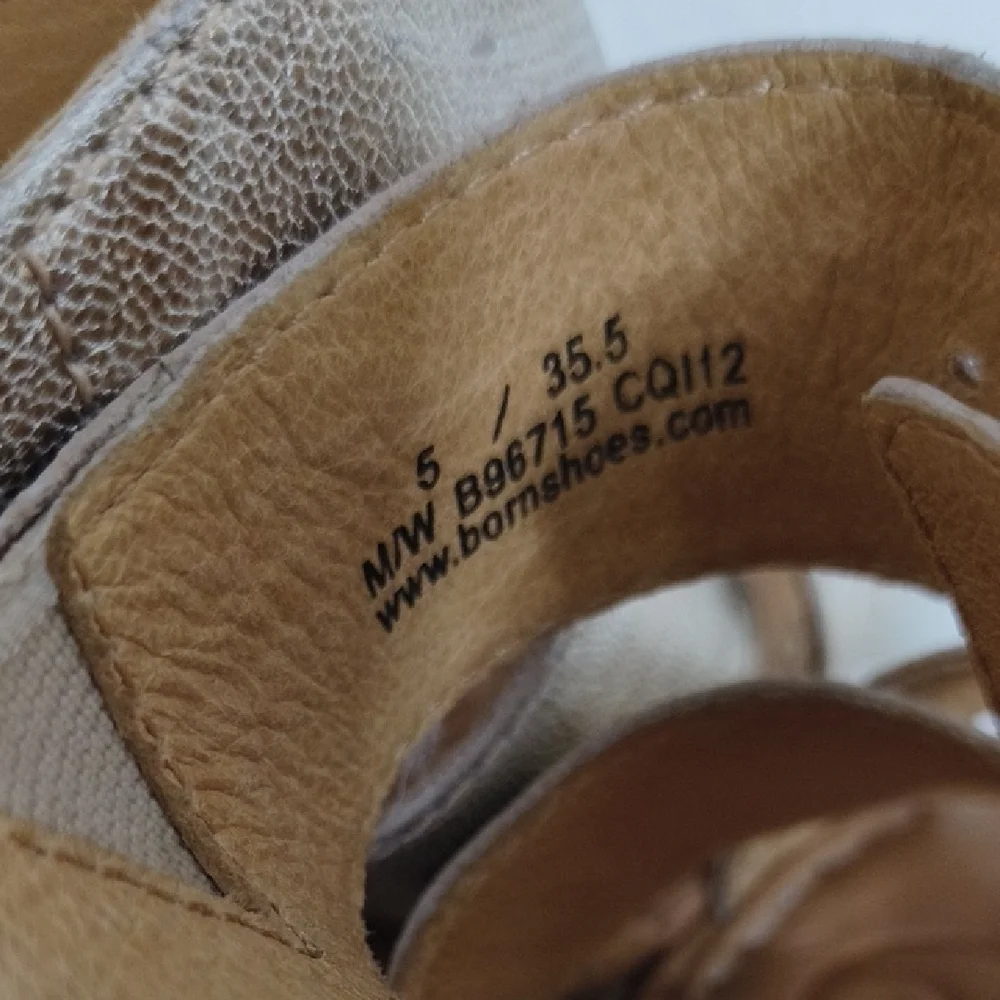 Born Women's Silver Platform Sandals - Picture 9 of 11